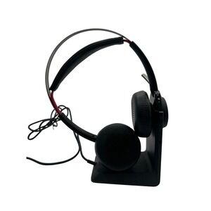 Plantronics Voyager Focus UC B825 Bluetooth Headset with Charging Stand Black
